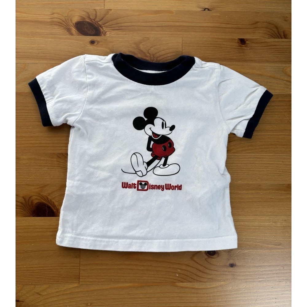 Walt Disney World Mickey Mouse T-shirt Size 6-9 Months
